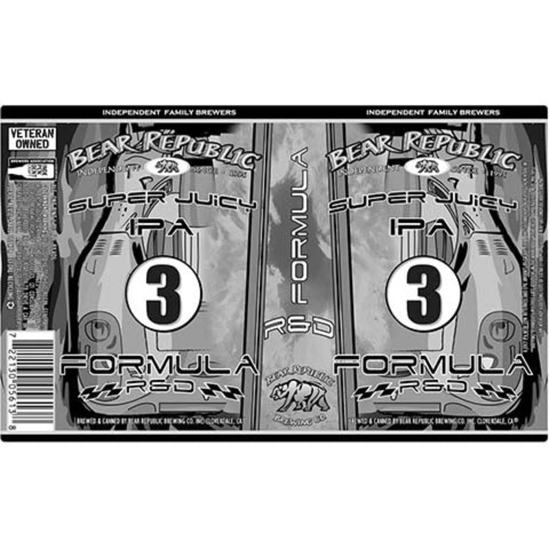 Bear Republic Formula R&D Super Juicy IPA 16OZ SINGLE CAN