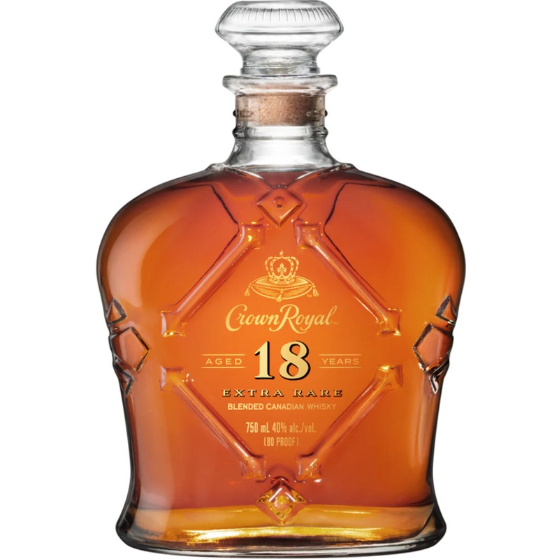 CROWN ROYAL CANADIAN WHISKY EXTRA RARE 18 YR 80 750ML 750ML
