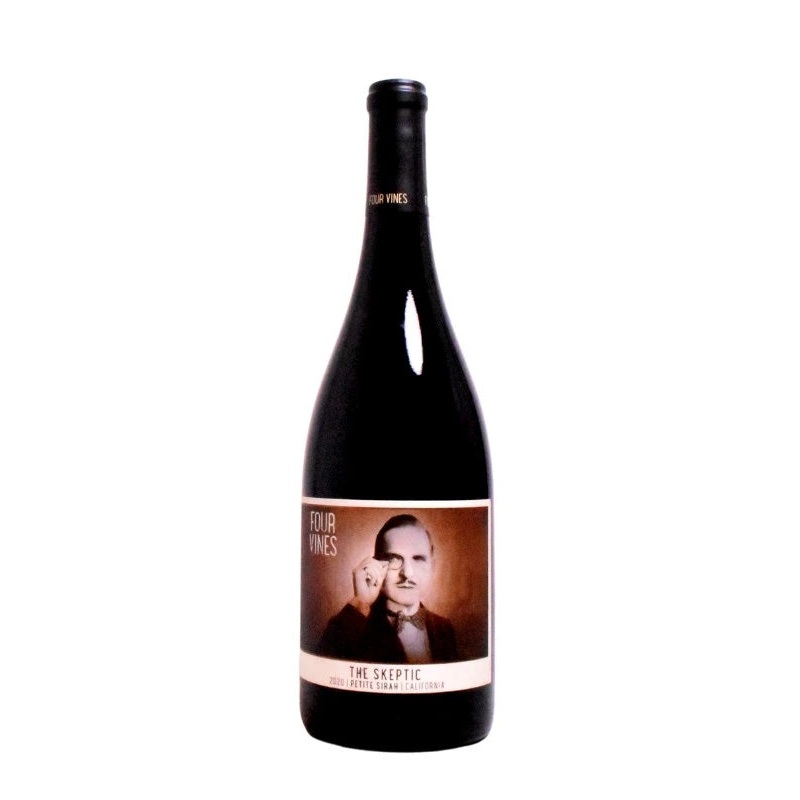 FOUR VINES SKEPTIC PETITE SIRAH 750ML @ MacTaggart Ridge [1042056] 750 ml