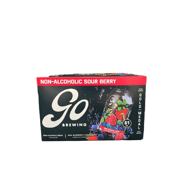 Go Brewing Non-Alcoholic Sour Berry 6 Pack