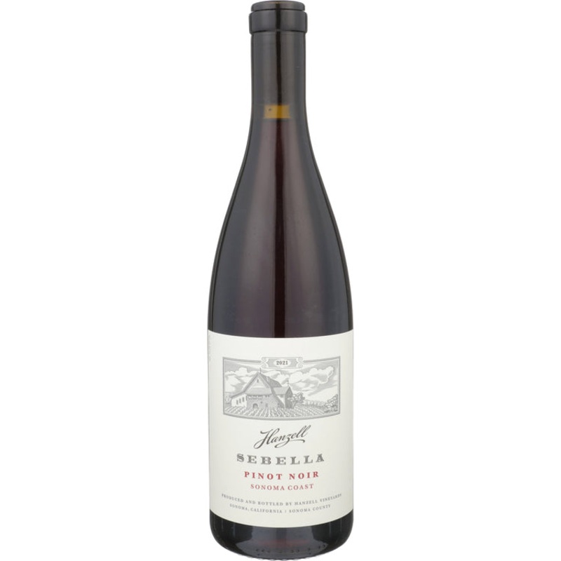 HANZELL PINOT NOIR SEBELLA SONOMA COAST 2021 750ML 750ML