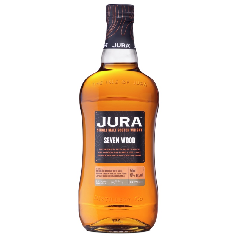 Jura Scotch Single Malt Seven Wood 750ML 750ml Bottle