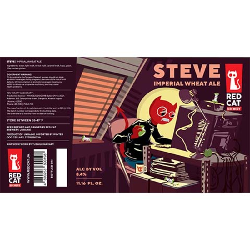 Red Cat Steve Imperial Wheat 330ML BTL