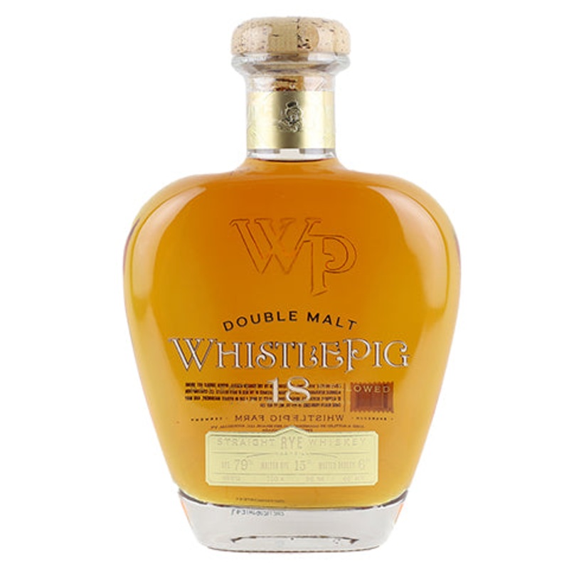 WhistlePig 18yr Double Malt Rye Whiskey 750ML BTL