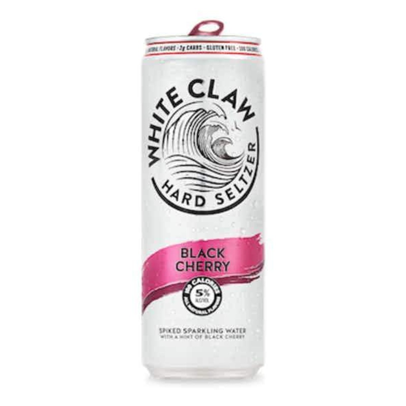White Claw Hard Seltzer Black Cherry – 6pk Can