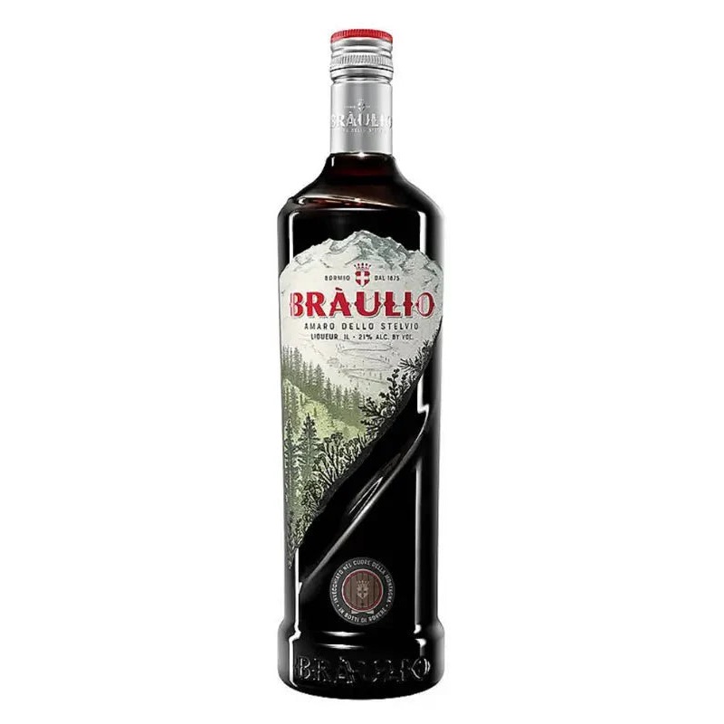 Braulio Italian Amaro Liqueur 1L