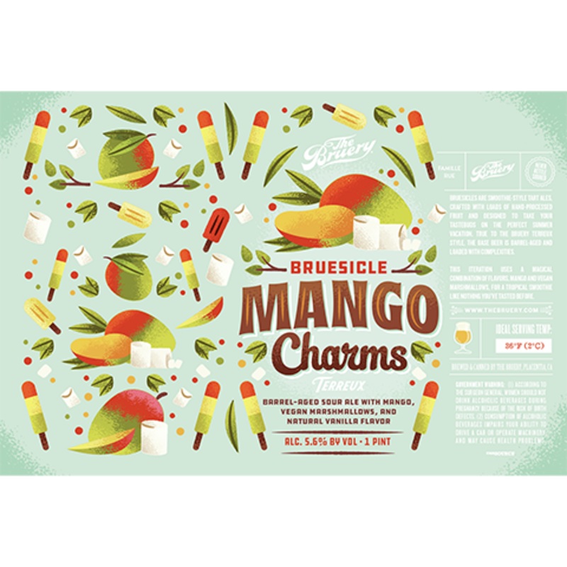 Bruery Bruesicle Mango Charms Sour Ale 16OZ SINGLE CAN