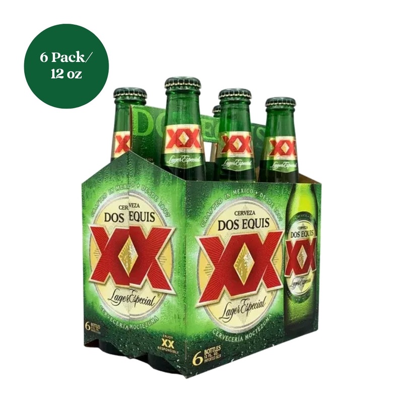 Dos Equis Lager 12oz 6pk Bottle