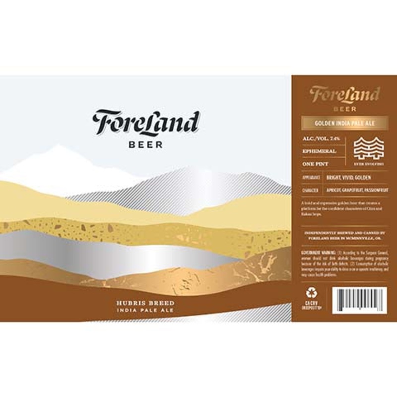 Foreland Hubris Breed IPA 16OZ SINGLE CAN