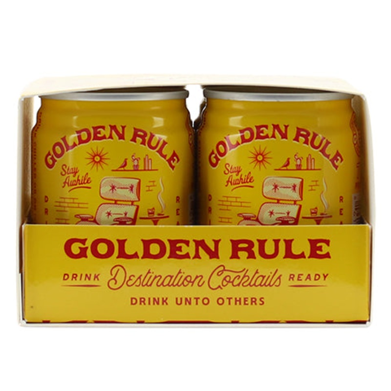 Golden Rule Old Fashioned 4PK 100ML CAN