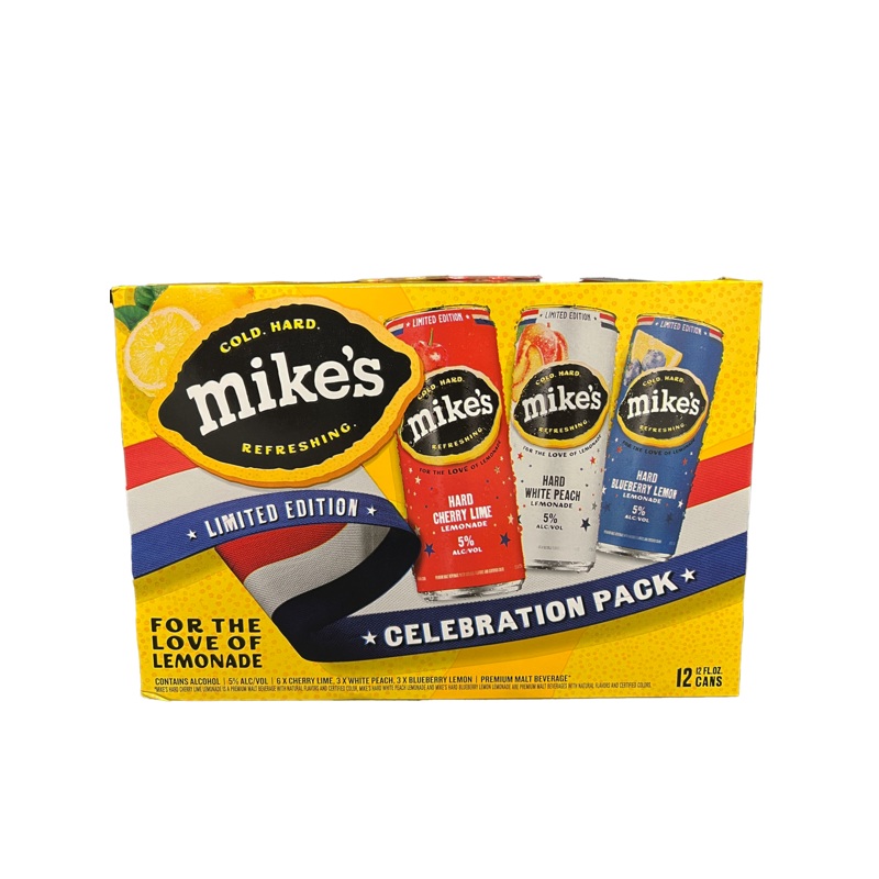Mikes Seasonal Hard Lemonade Variety 12 Pack Cans