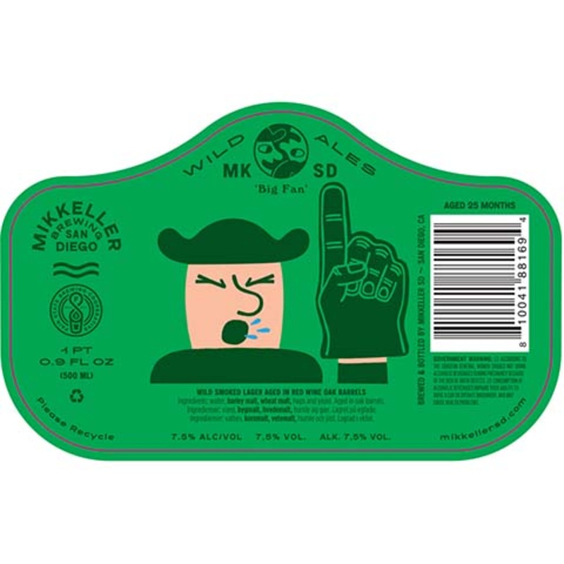 Mikkeller Big Fan Lager 500ML BTL