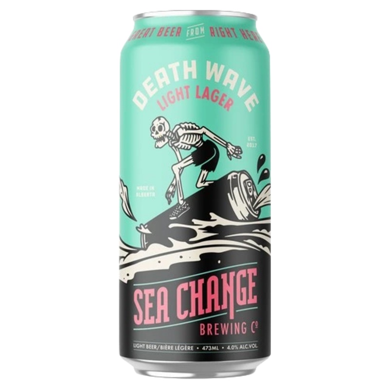 SEA CHANGE DEATH WAVE LIGHT LAGER 355ML 15PK CAN @ Township [1048308] 5325 ml