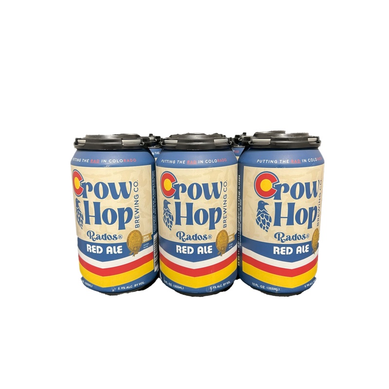 Crow Hop Rados Red Ale 6 Pack Cans