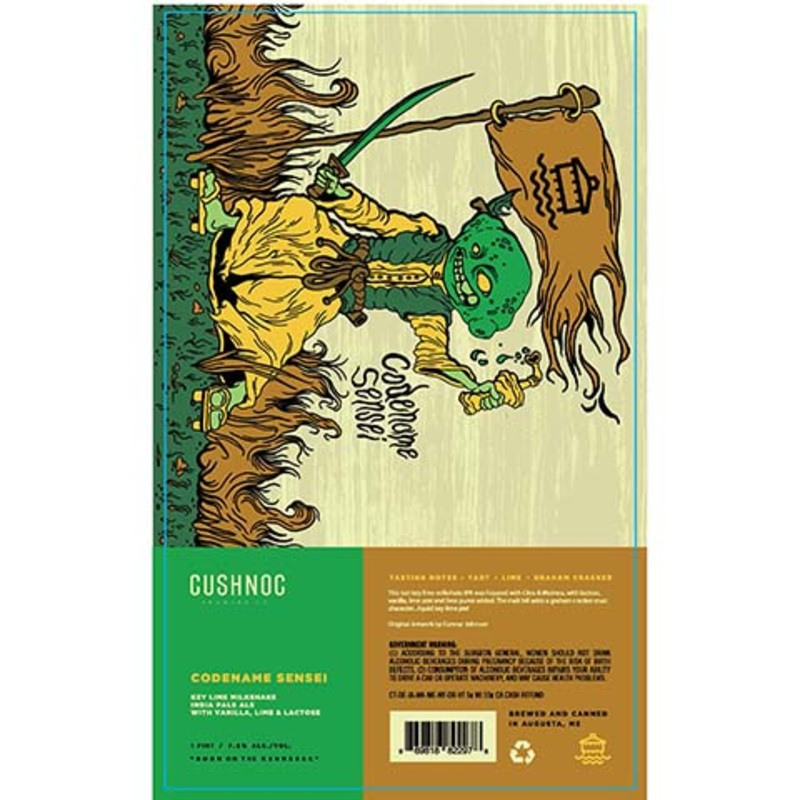 Cushnoc Codename Sensei Milkshake IPA 16OZ SINGLE CAN
