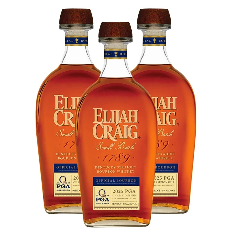 Elijah Craig 2025 PGA Championship Commemorative Edition 3PK