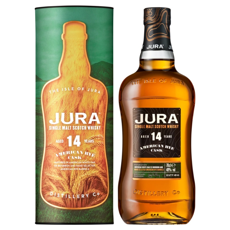 JURA 14YR AMERICAN RYE CASK SINGLE MALT SCOTCH 700ML @ Sage Hill [1048969] 700 ml