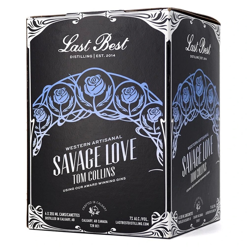 LAST BEST SAVAGE LOVE TOM COLLINS 355ML 4PK CAN @ Emerald Hills [1033219] 1420 ml