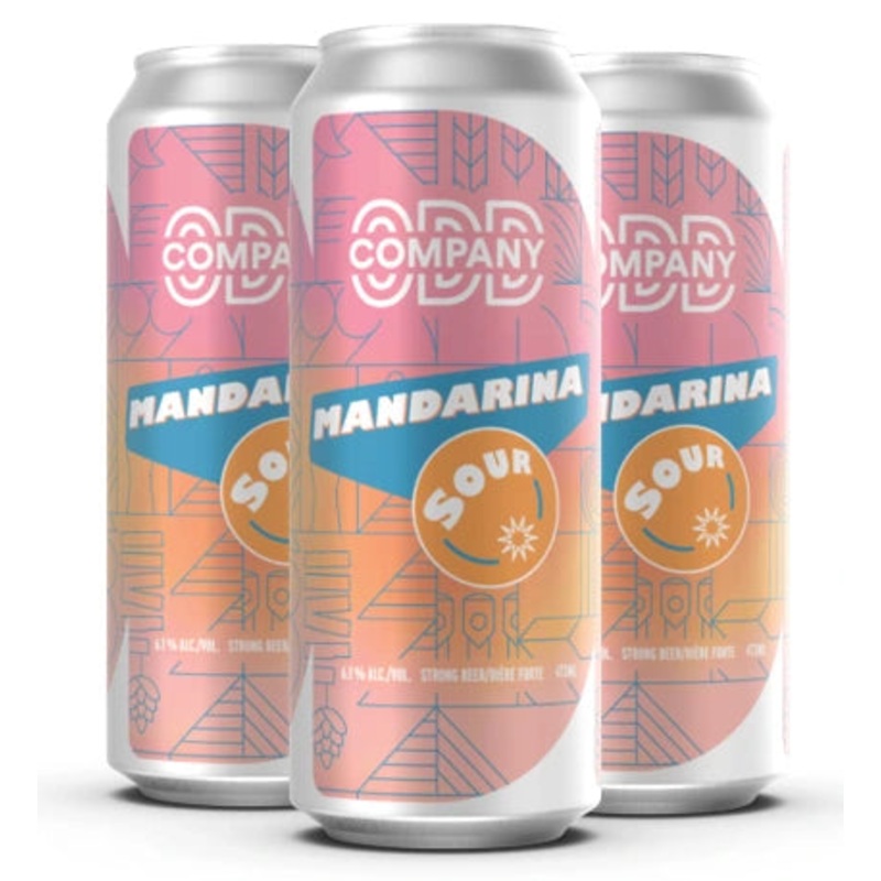 ODD COMPANY MANDARINA SOUR 473ML 4PK CAN @ Airdrie [1056516] 1892 ml