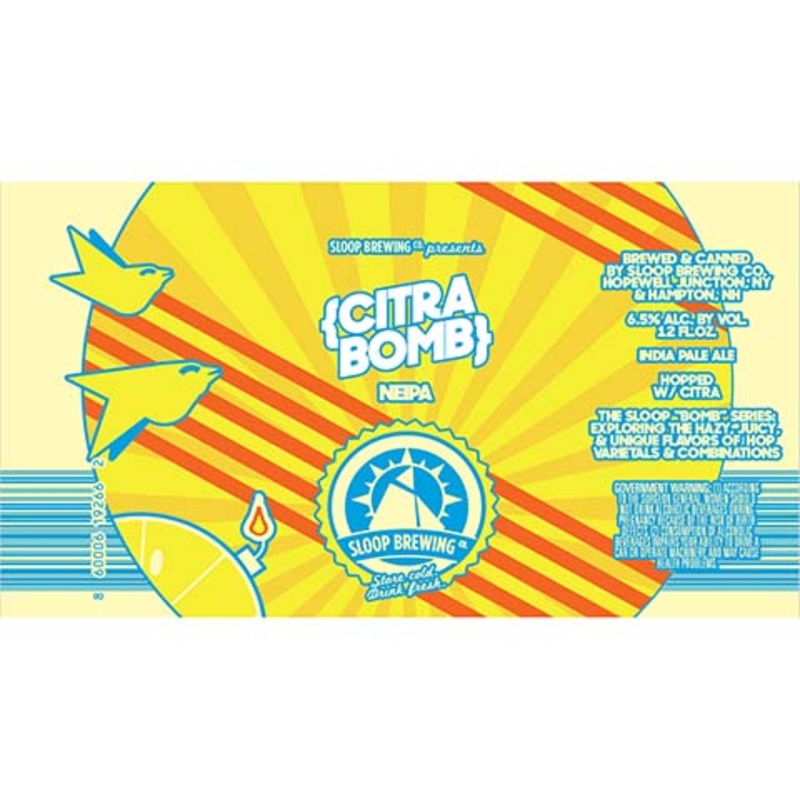 Sloop Citra Bomb NEIPA 12OZ SINGLE CAN