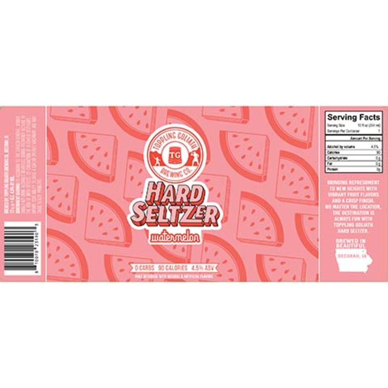 Toppling Goliath Hard Seltzer (Watermelon) 12OZ SINGLE CAN