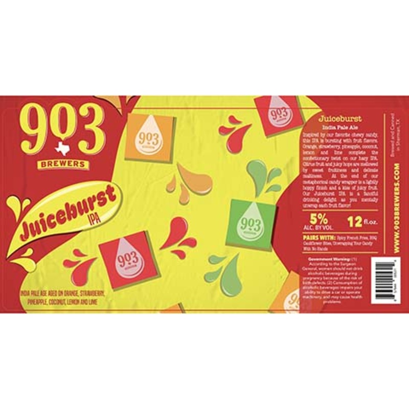 903 Brewers Juiceburst IPA 12OZ SINGLE CAN