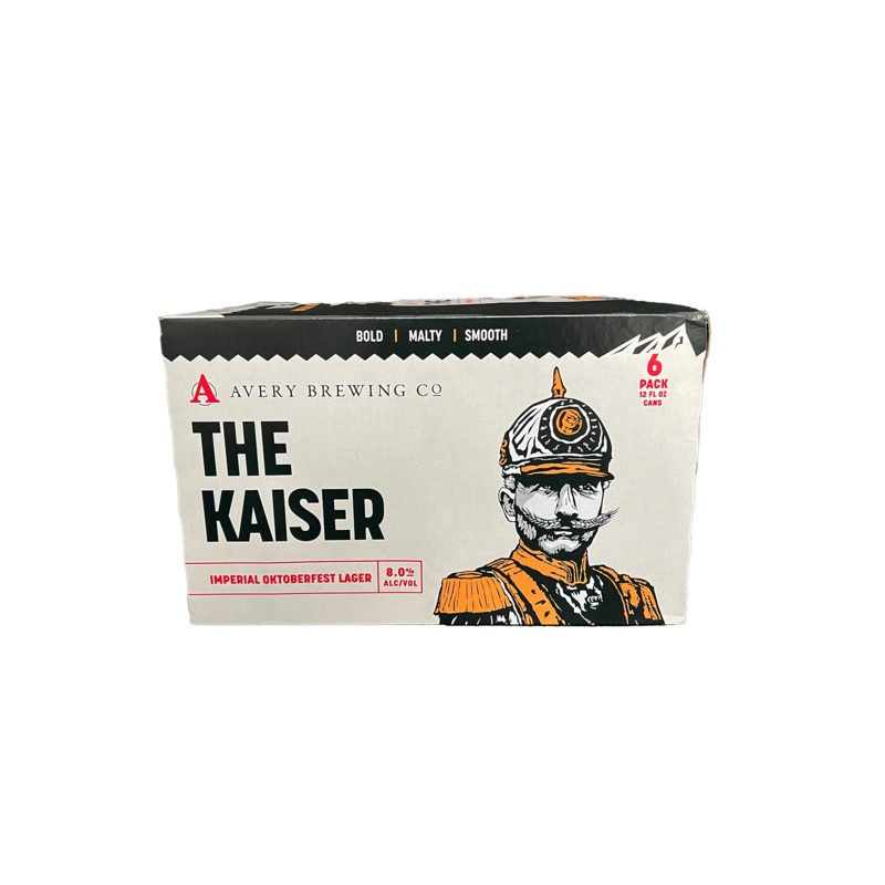 Avery Seasonal 6 Pack Cans Kaiser Imperial Oktoberfest