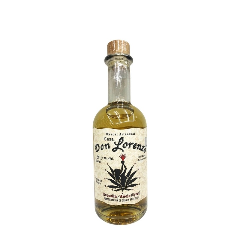 Don Lorenzo Mezcal Espadin Aejo 5 Year 750mL