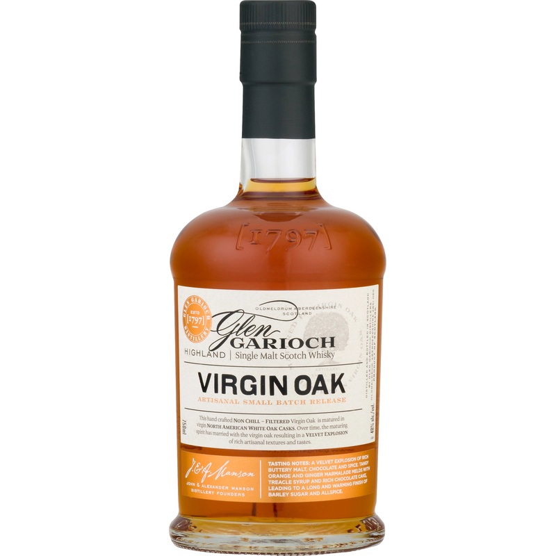 GLEN GARIOCH VIRGIN OAK SCOTCH WHISKY 700ML @ Township [1024596] 700 ml