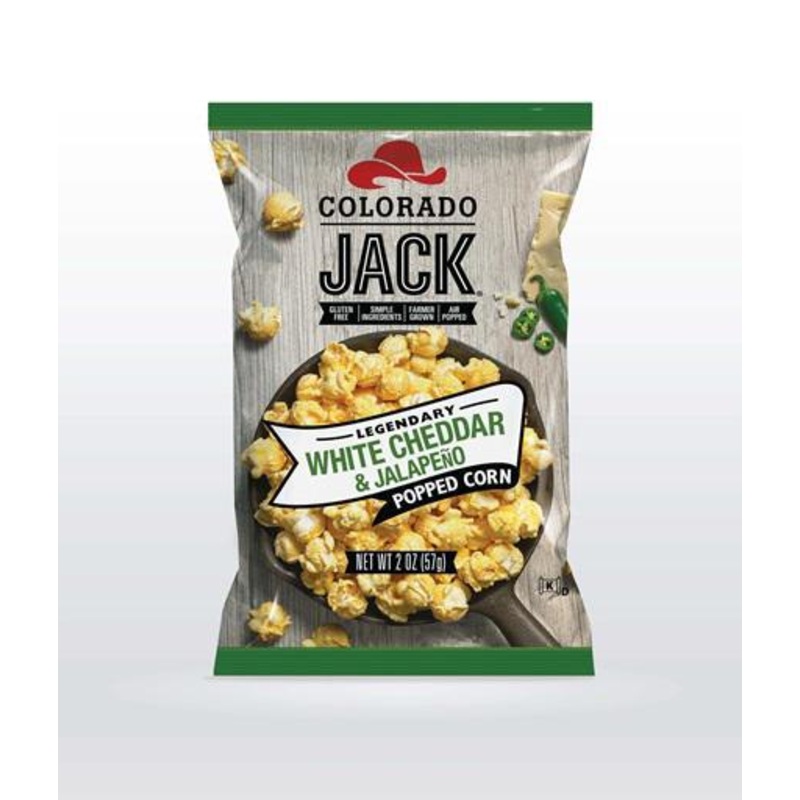 Misc Snack Colorado Jack Popcorn White Cheddar Jalapeno 528410