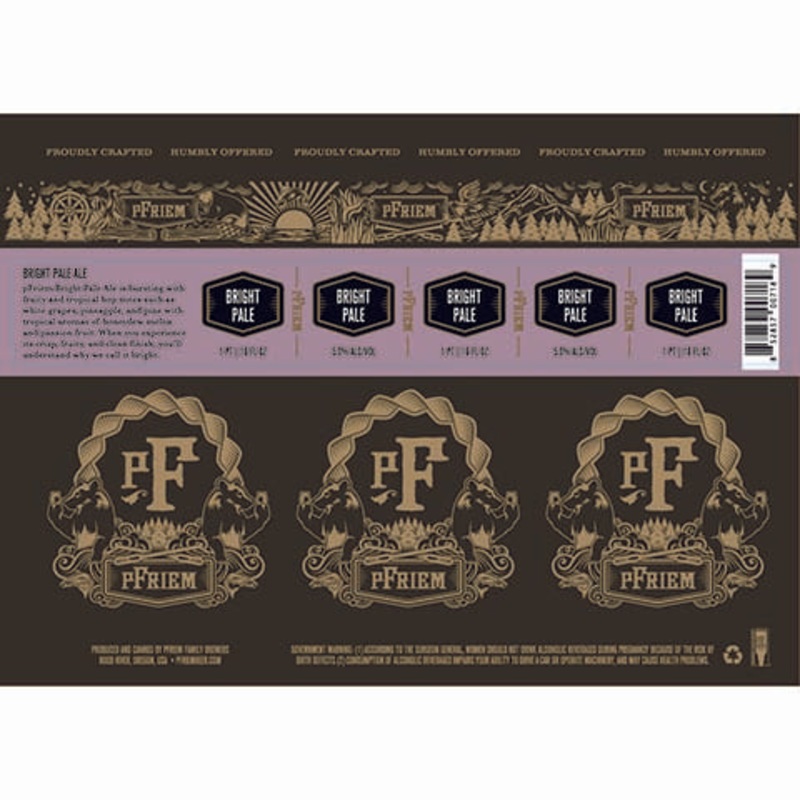 pFriem Bright Pale Ale 16OZ SINGLE CAN