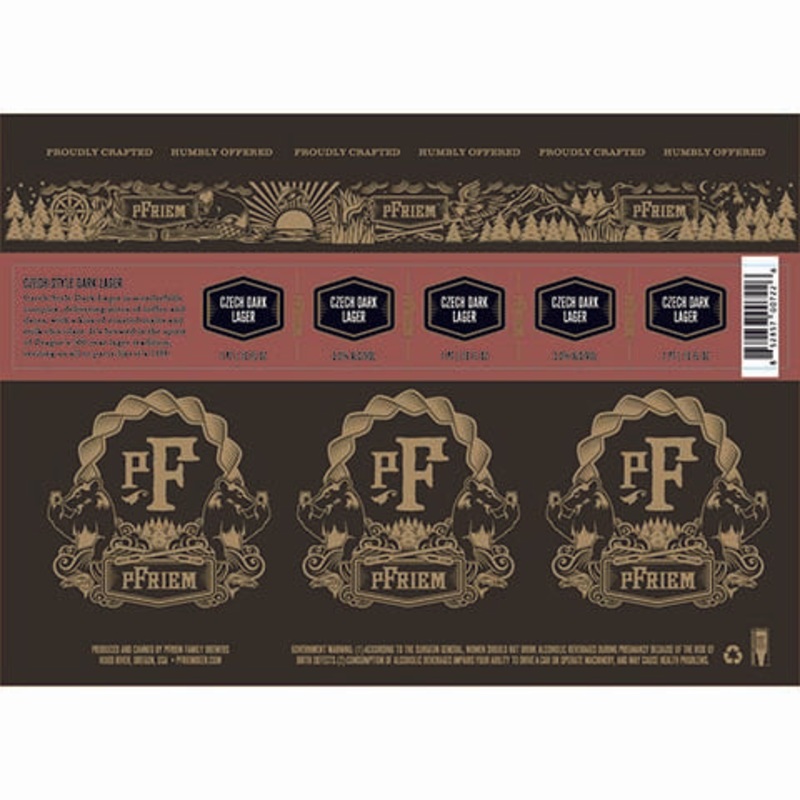 pFriem Czech Dark Lager 16OZ SINGLE CAN