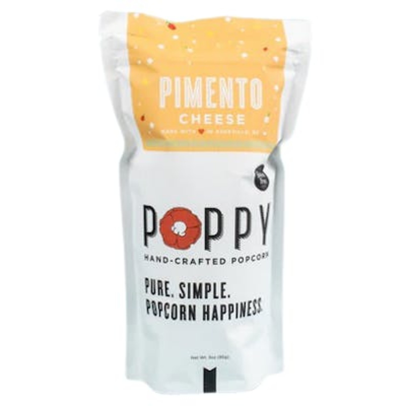 Poppy Pimento Cheese Popcorn