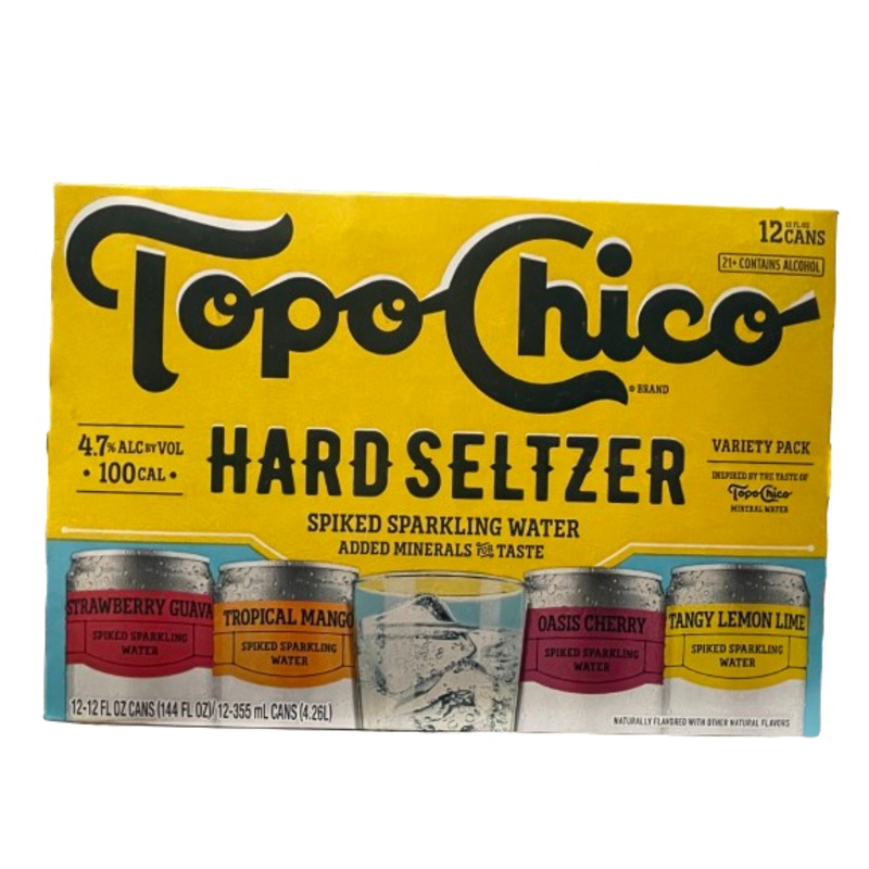 Seltzer TopoChico 12pk Variety