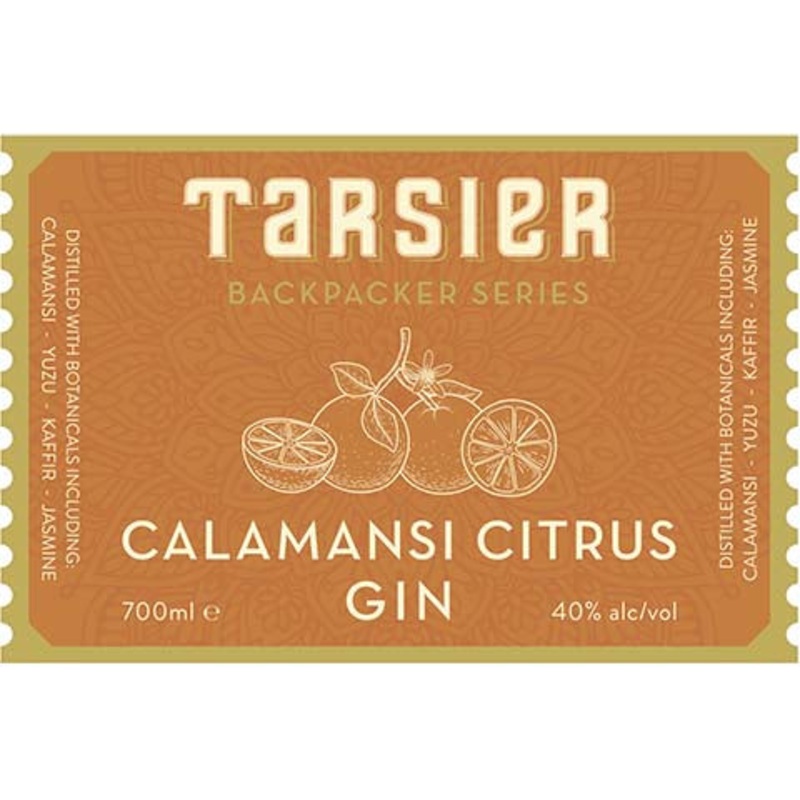 Tarsier Calamansi Citrus Gin 700ML BTL
