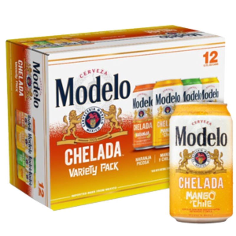 Modelo Chelada Variety Pack 24 – 12oz Cans, 12 Pack