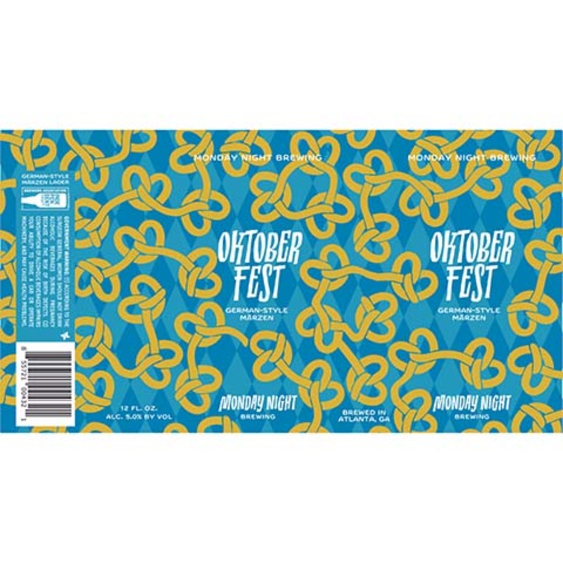 Monday Night Oktoberfest Marzen 12OZ SINGLE CAN