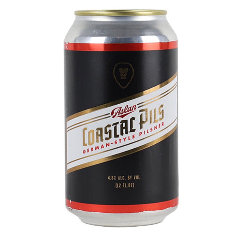 Aslan Coastal Pils German-Style Pilsner 12OZ SINGLE CAN