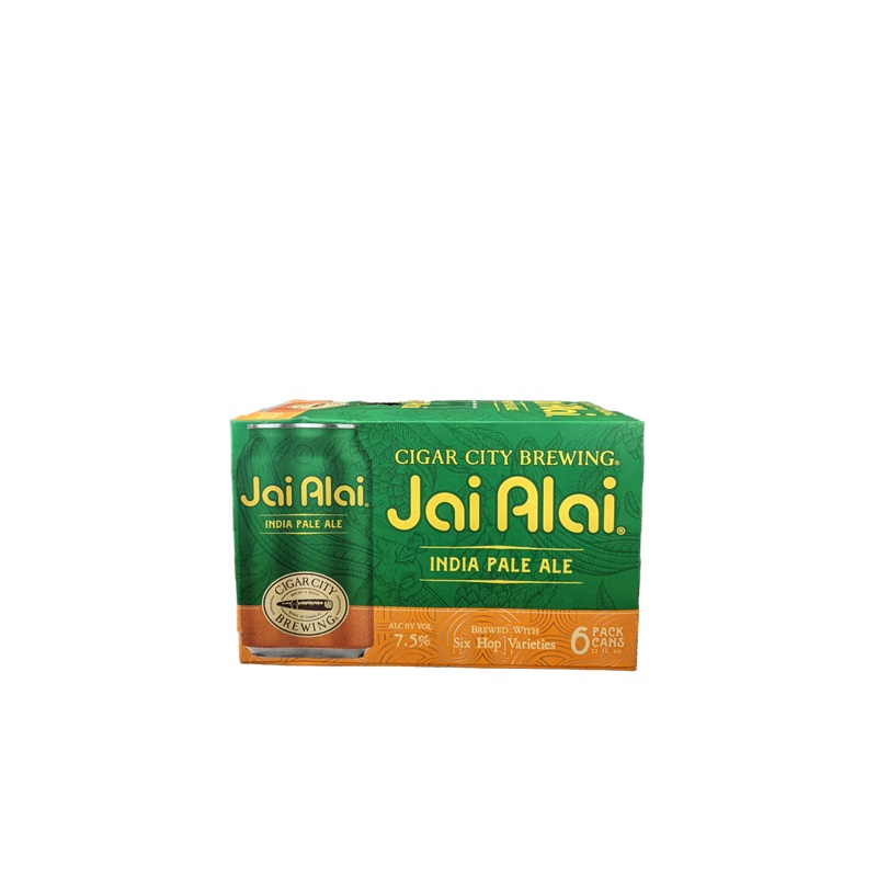 Cigar City Jai Alai IPA 6 Pack Cans