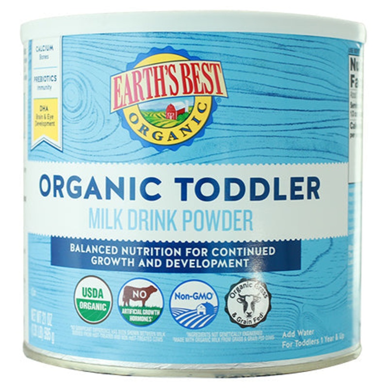 Earth’s Best Organic Toddler Milk Drink Powder 21OZ CAN