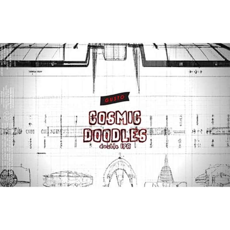 Gusto Cosmic Doodle DIPA 16OZ SINGLE CAN