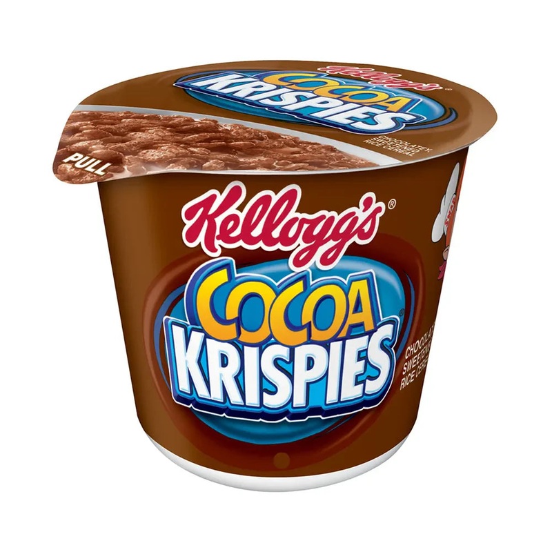 Kellogg’s Flakes Breakfast Cereal Cup Cocoa Krispies