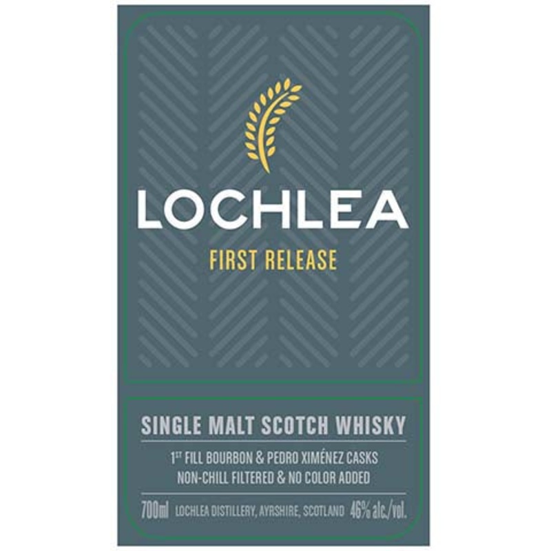 Lochlea First Release Single Malt Scotch Whisky 700ML BTL