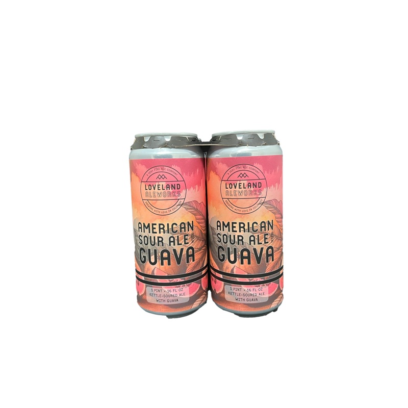 Loveland Aleworks Guava Sour 4 Pack Cans