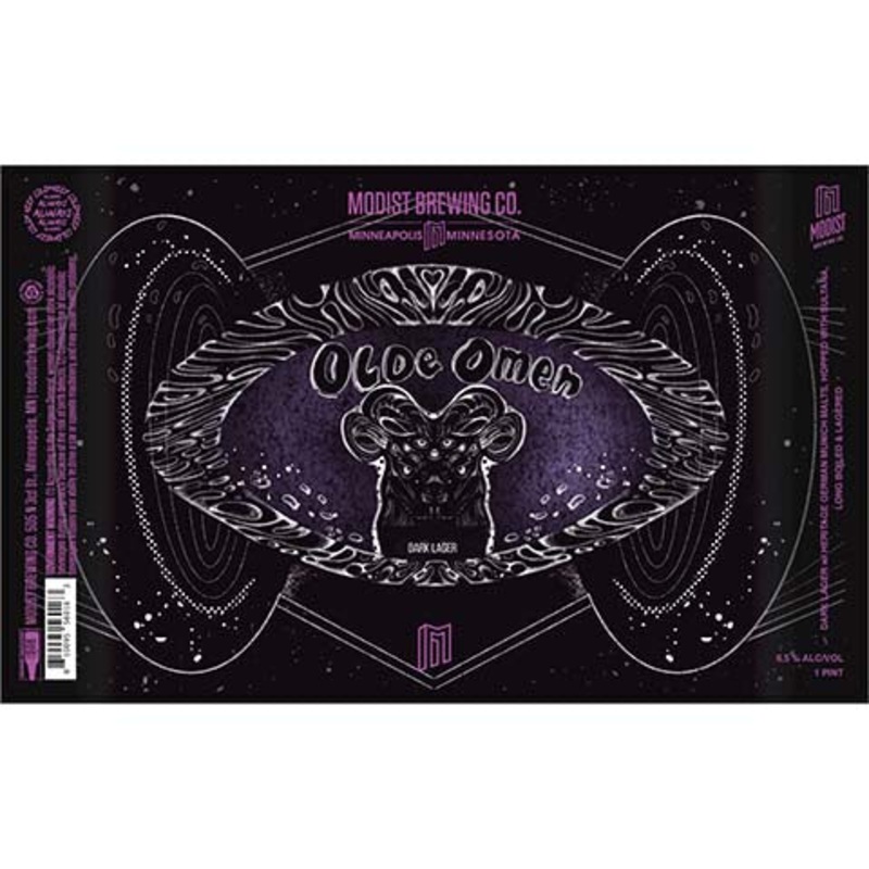 Modist Brewing Olde Omen Dark Lager 16OZ SINGLE CAN
