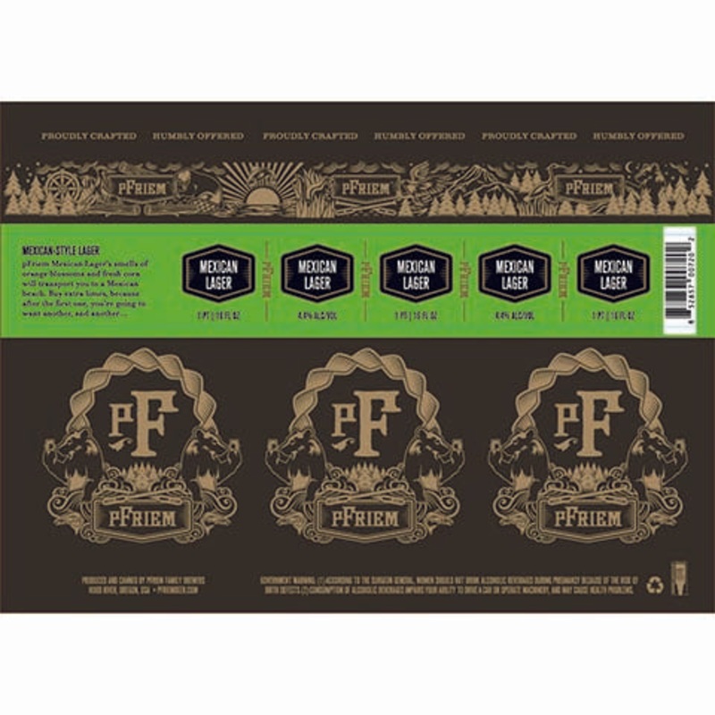 pFriem Mexican Lager 16OZ SINGLE CAN