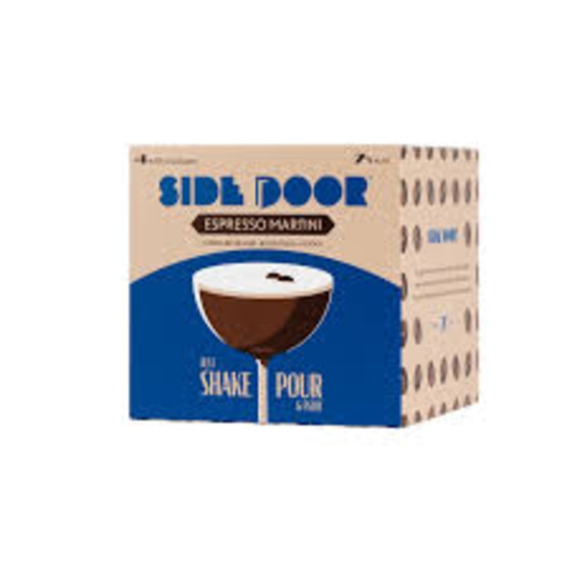 SIDE DOOR – ESPRESSO MARTINI 4 CANS