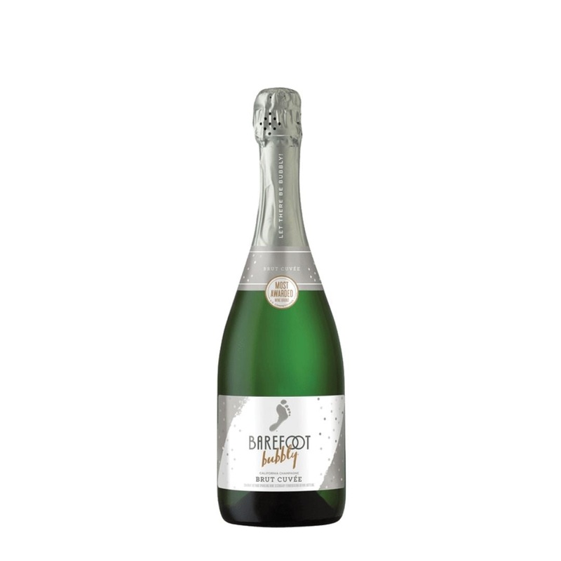 Barefoot Bubbly Brut Cuvee 750mL