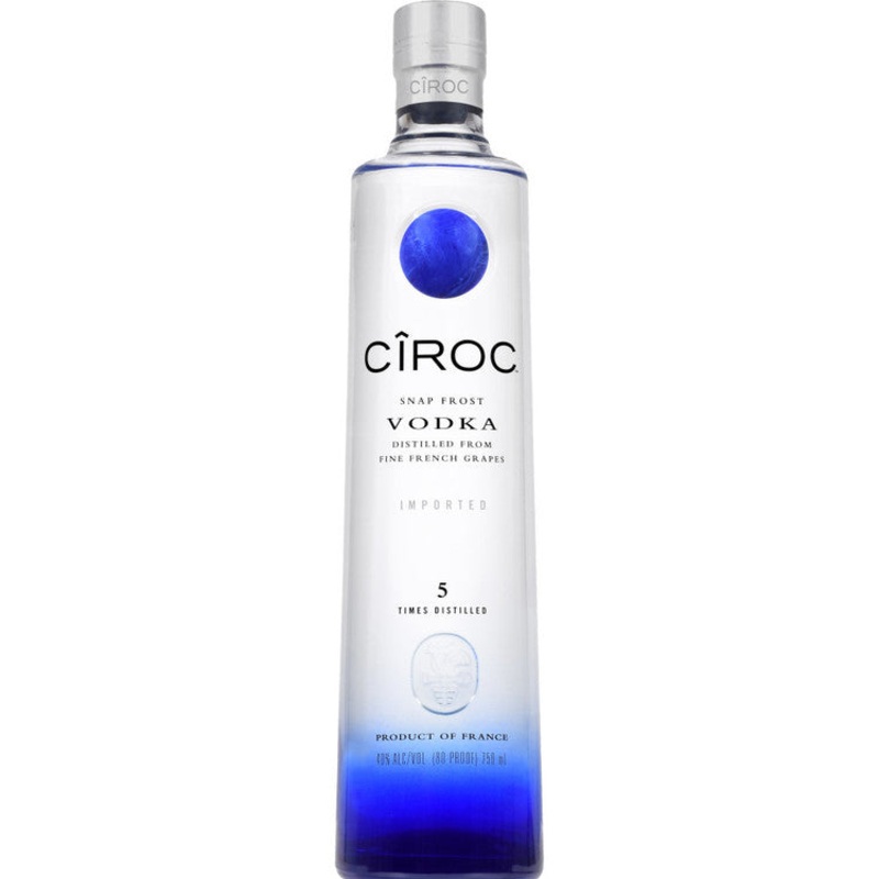 CIROC VODKA SNAP FROST 80 750ML 750ML