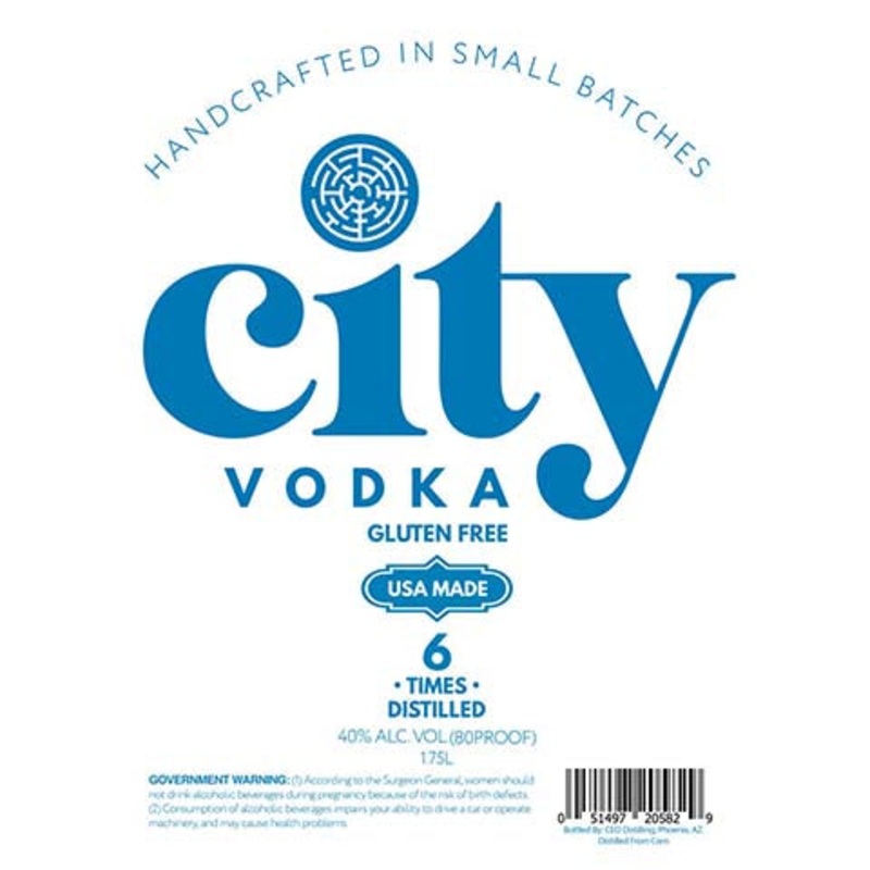 City Vodka 1.75L BTL